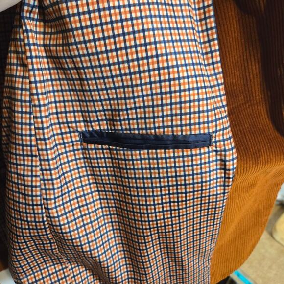 Saddlebred Men's Heritage Corduroy Jacket Blazer Brown Cotton 40R Country Club - Picture 6 of 11